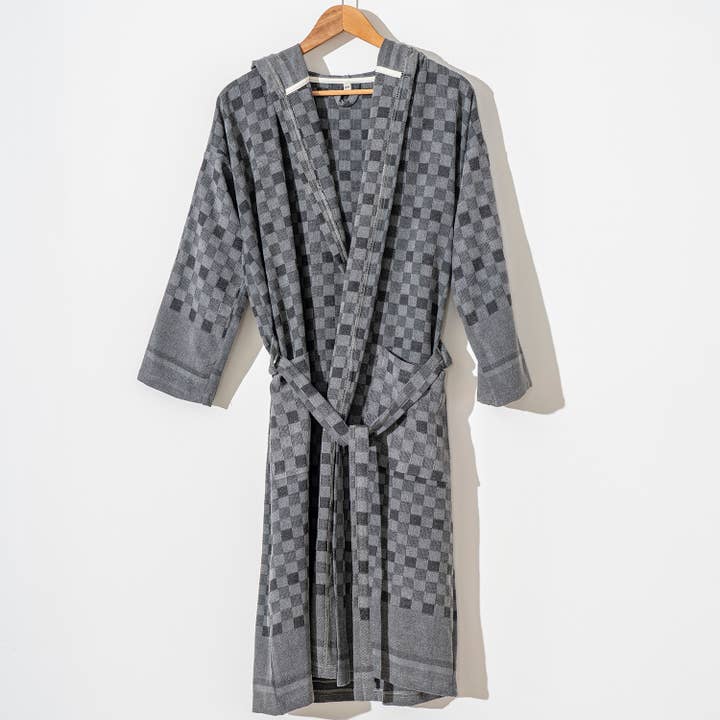 Kikoya - Wholesale Robe - Unisex - Bathrobe Turkish Cotton Light Weight Quick-dry Kimono Robe