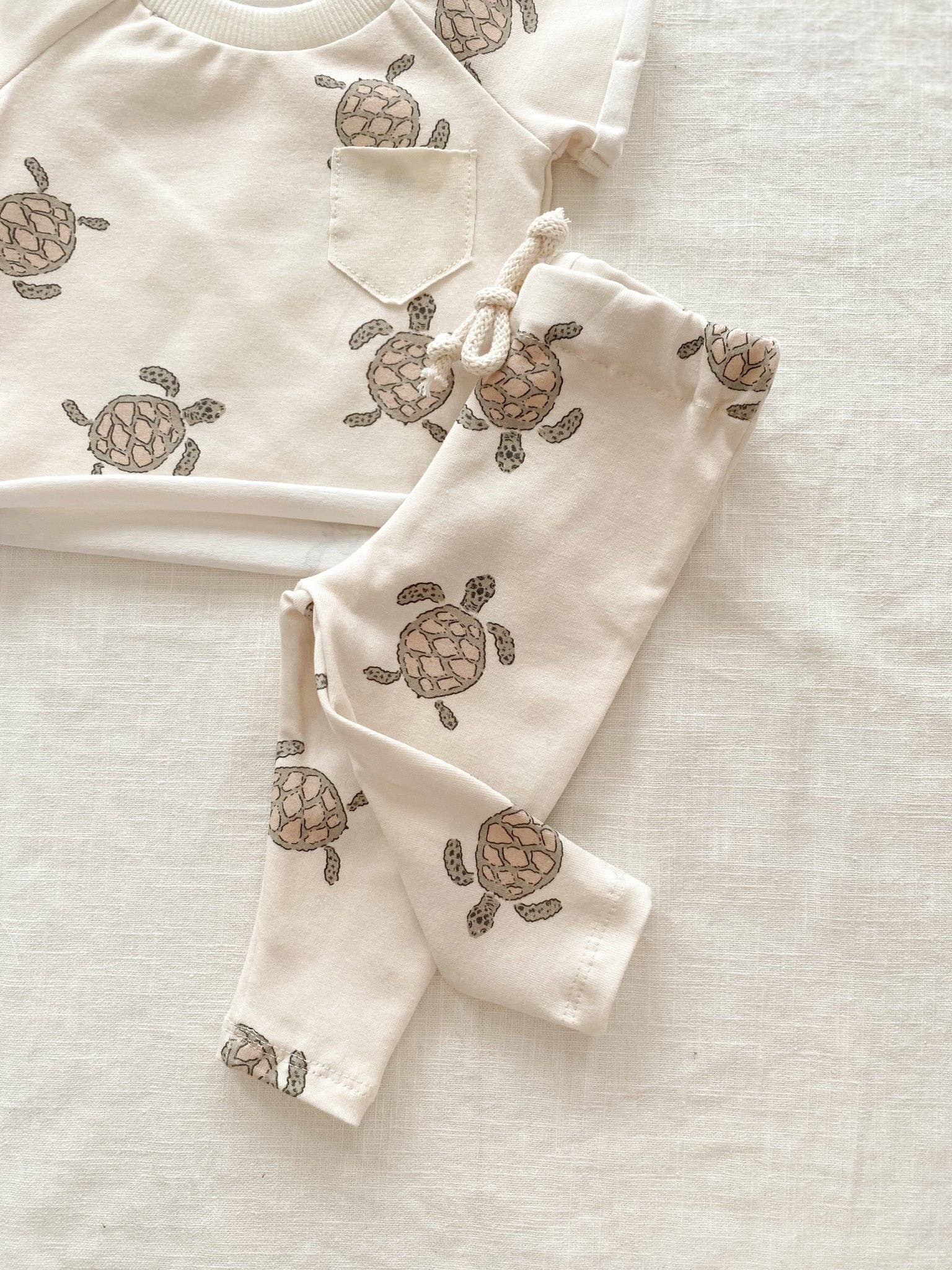 PETITE EvelinaApparel - Vendita all'ingrosso Leggings - Bambini - Leggings per bebè//tartarughe2