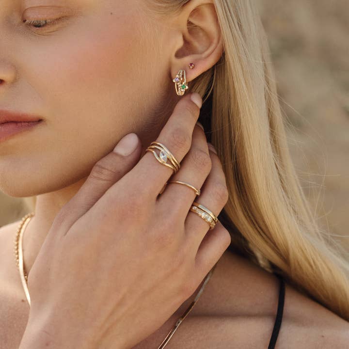 Huguette Paris - Wholesale Band/Stacked Ring - Ring - ONDÉE1