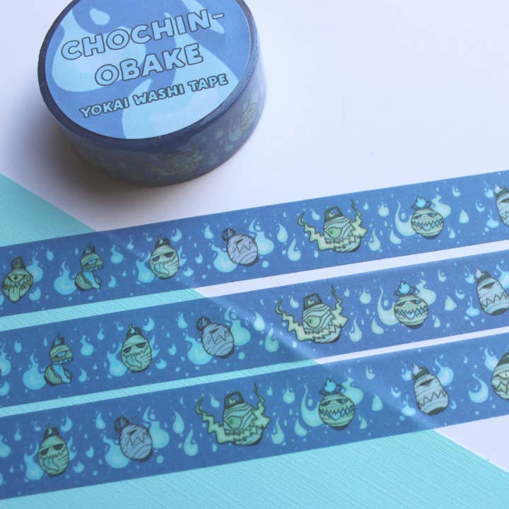 Curious Nature Studio - Wholesale Washi Tape - Chōchin-obake • Washi Tape2