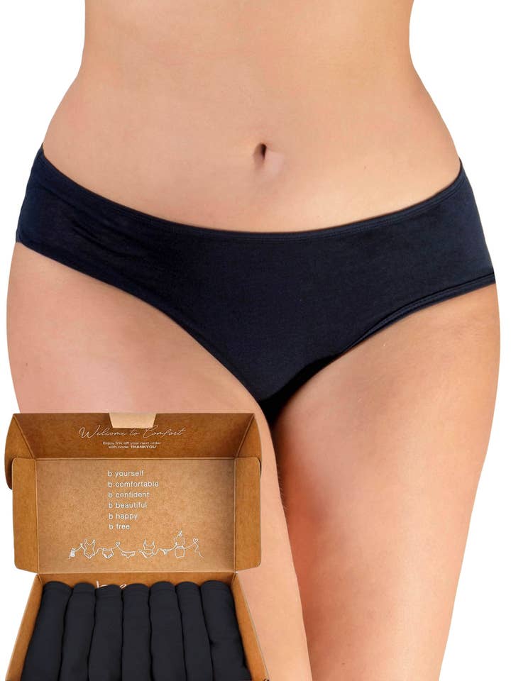 Superfin 100% Bomuld Bikini - 7 Pakke for engroshandel hos B Free AUSTRALIA