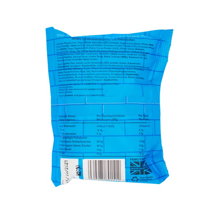 Popcorn Shed - Venta al por mayor Palomitas de maíz - Paquete de aperitivos de palomitas gourmet Cookies & Cream