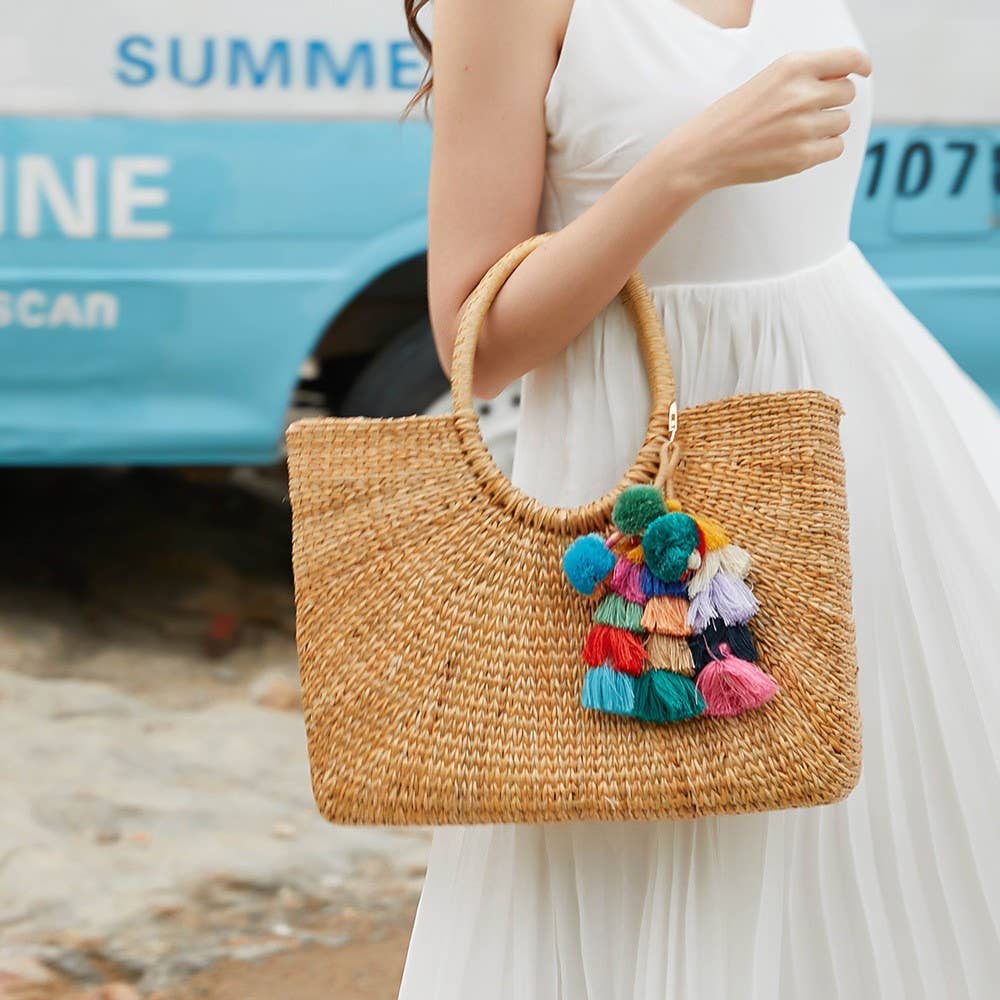 PEACH ACCESSORIES - Vendita all'ingrosso Portachiavi - Donna - Charms pompom colorati per borse e chiavi 602511