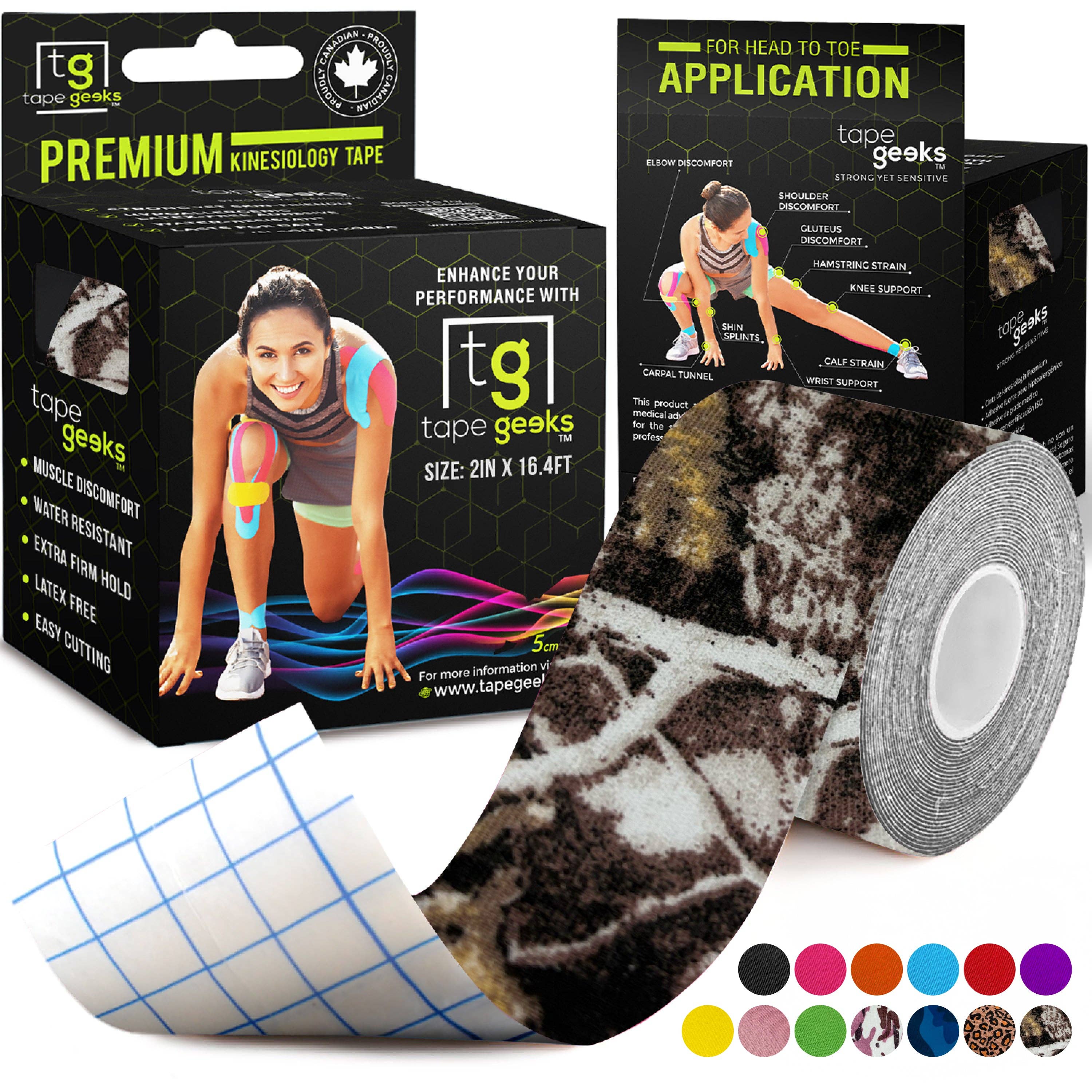 Tape Geeks – Engroshandel Brysttape - Dame – 2” (5cm) TG K Tape Mønstre2
