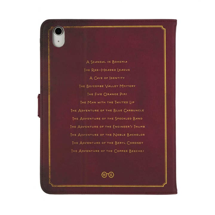Well Read Company - Wholesale Laptop/Tablet Case - Women's - Sherlock Holmes Book iPad Case2