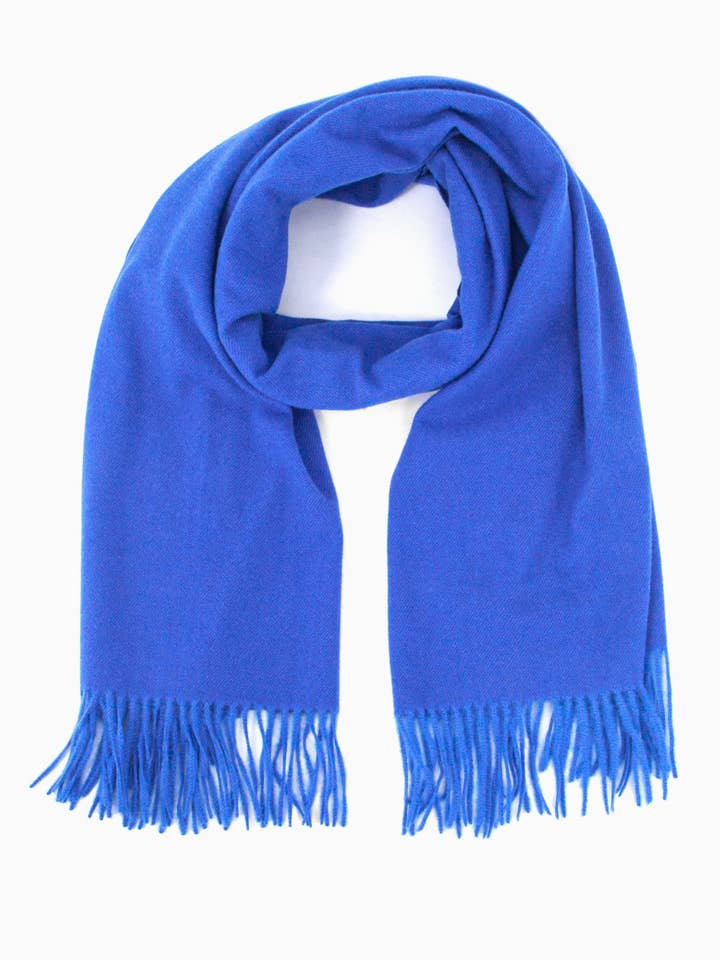 Écharpe épaisse Lucia - Bleu roi pour la vente par Sarta Accessories