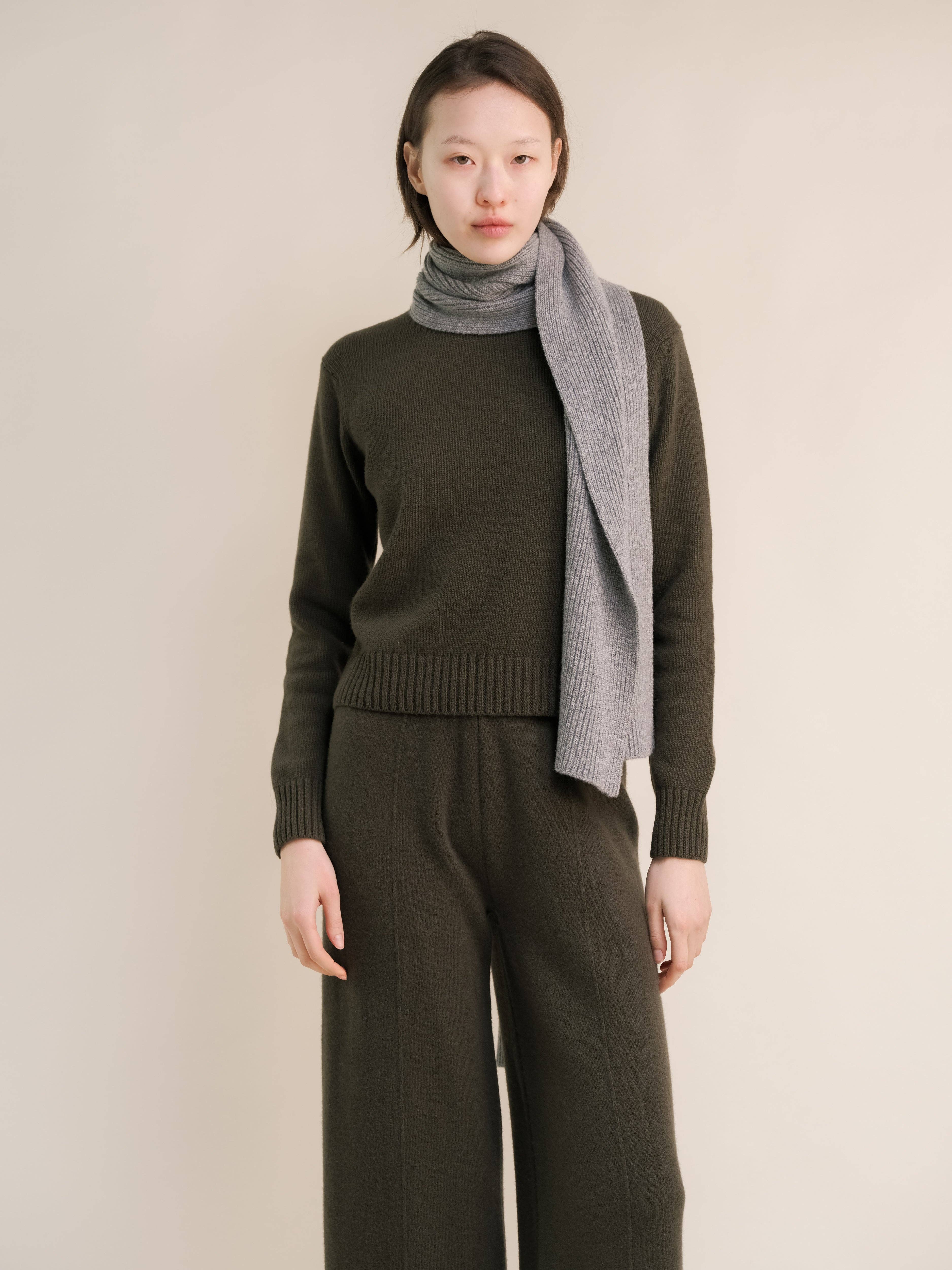 Lèmme - Wholesale Knit Sweater - Women's - Cashmere Mix Crewneck Sweater7