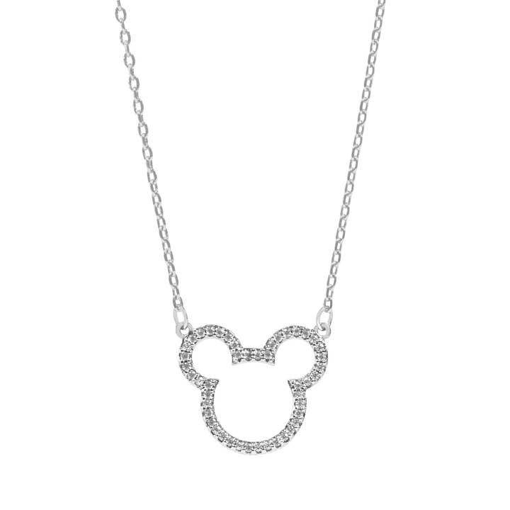 Disney Mickey Mouse "HAPPY THOUGHTS ONLY" Necklace for wholesale by Origami Owl