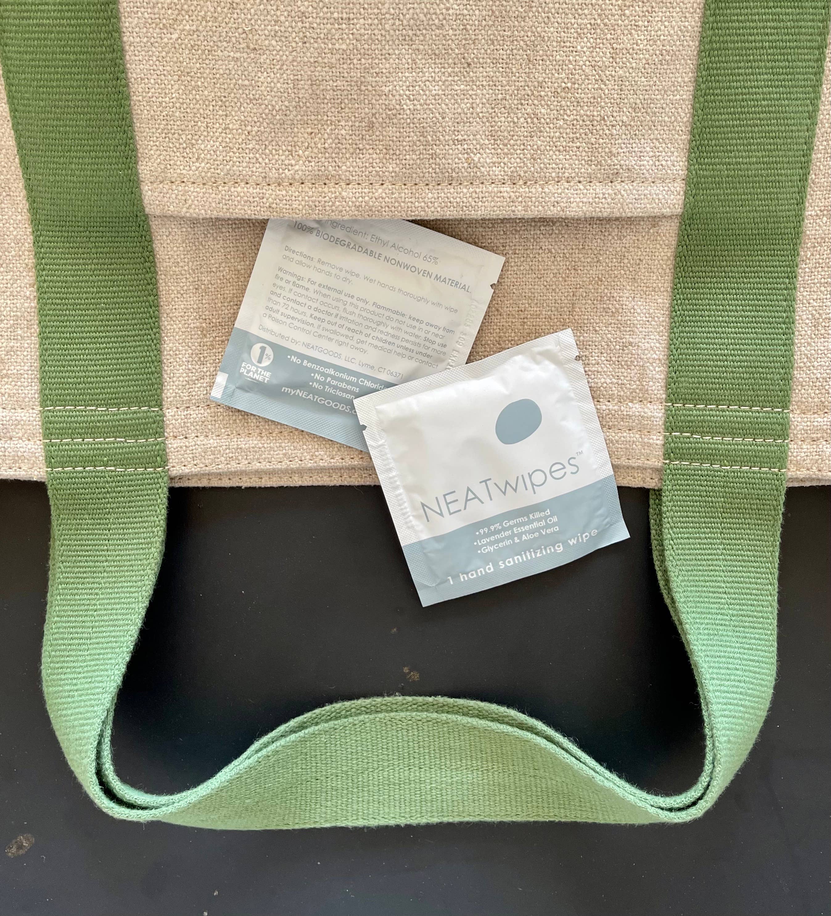 NEATGOODS, LLC. - Wholesale Hand Sanitizer - Individually Wrapped Hand Wipes | Biodegradable | Lavender10