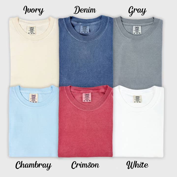 Comfort Colors 1717 Shirt Blanks  for wholesale by Ace Graphics & Printing Co.