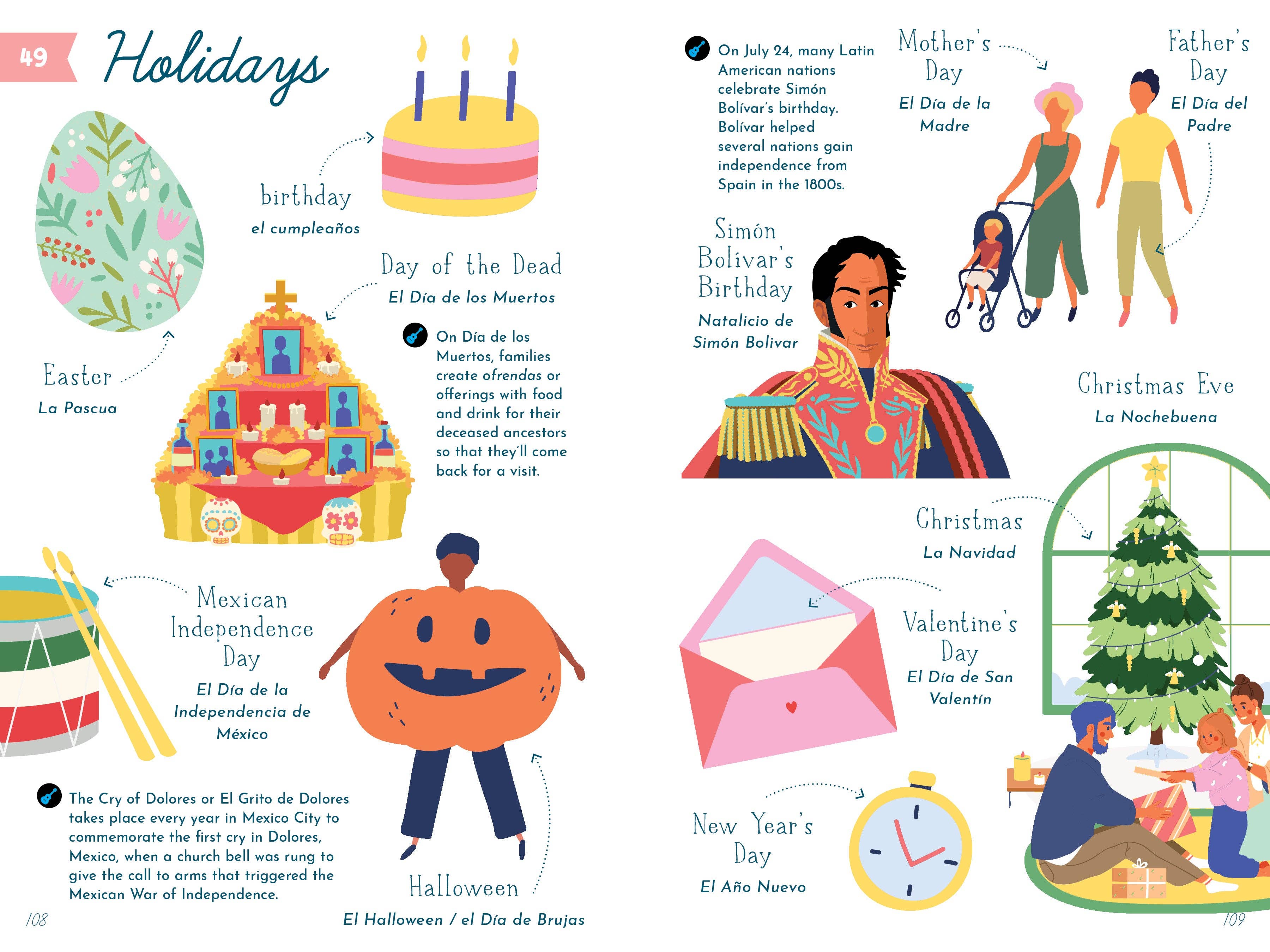 Bushel & Peck Books - Wholesale Language & Linguistics Book - My First Book of Spanish14