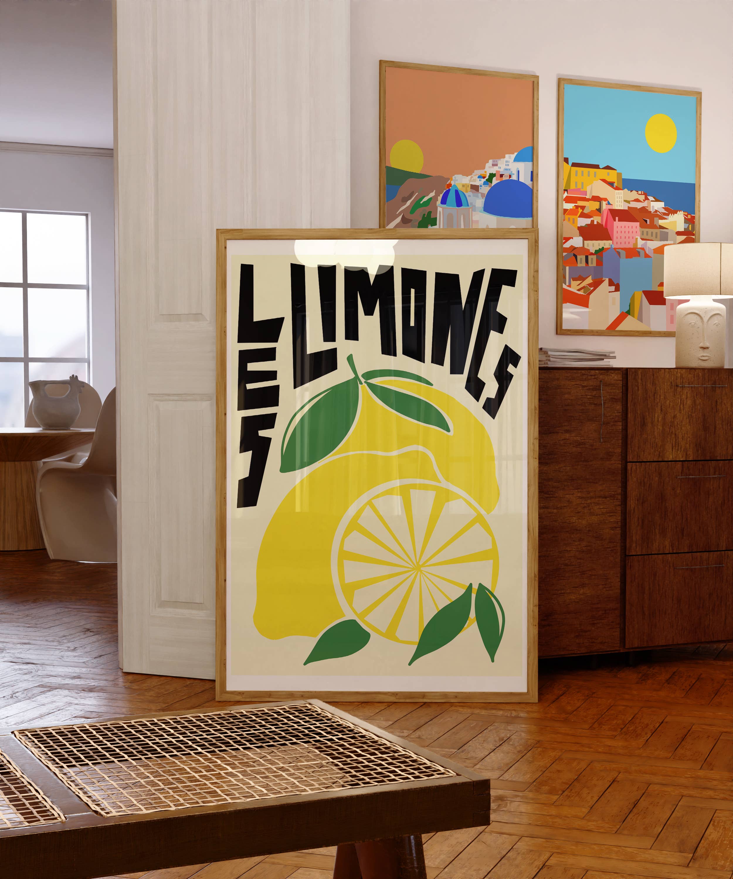 Natalie Cass Art - Wholesale Art Print - Les Limones Art Print1