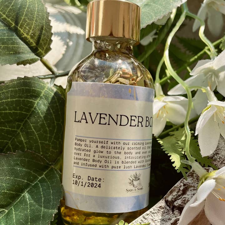Sage & Stone Apothecary - Wholesale Bath/body oil - Lavender Body Oil