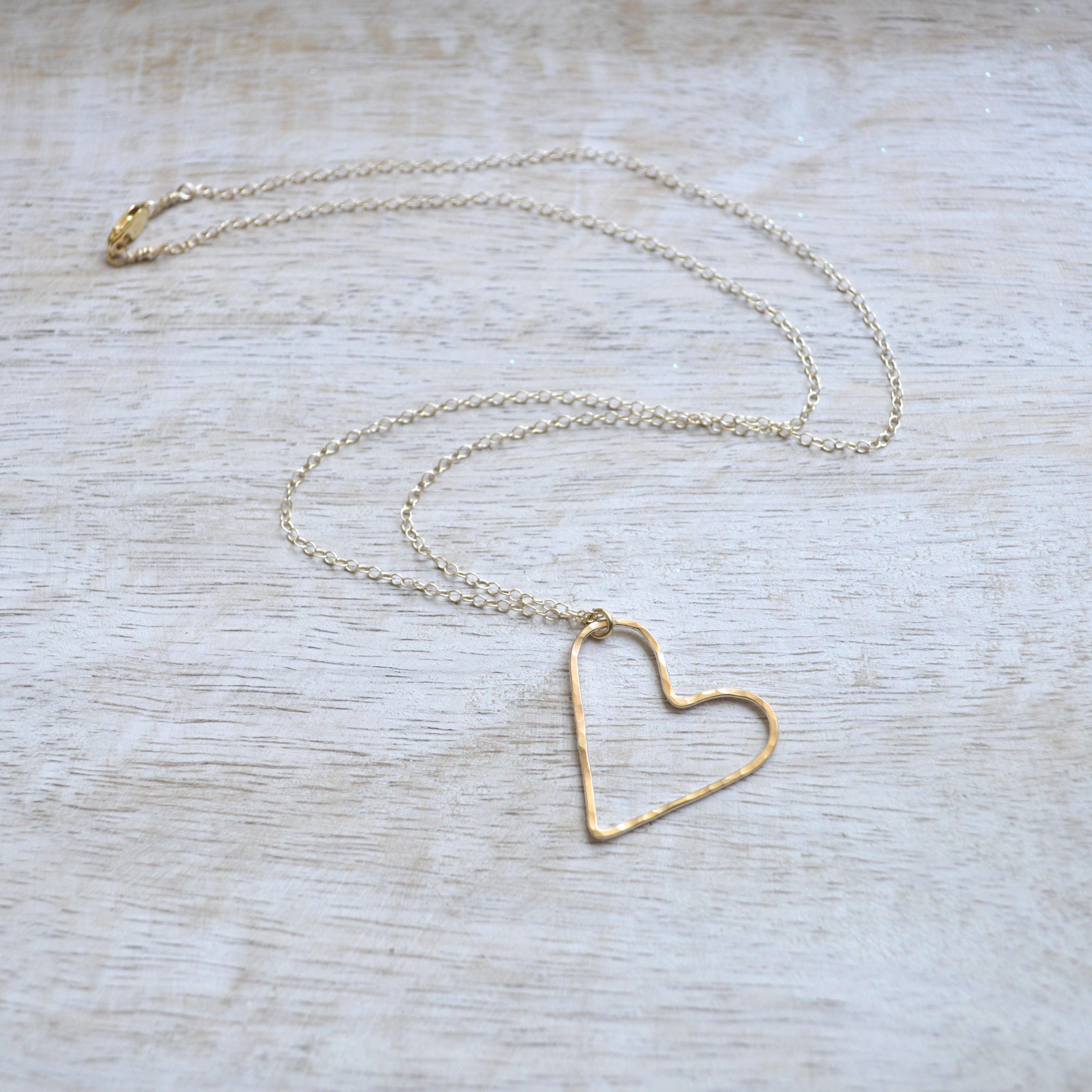 Salty But Sweet - Wholesale Pendant/Charm Necklace - Floating Heart Necklace2