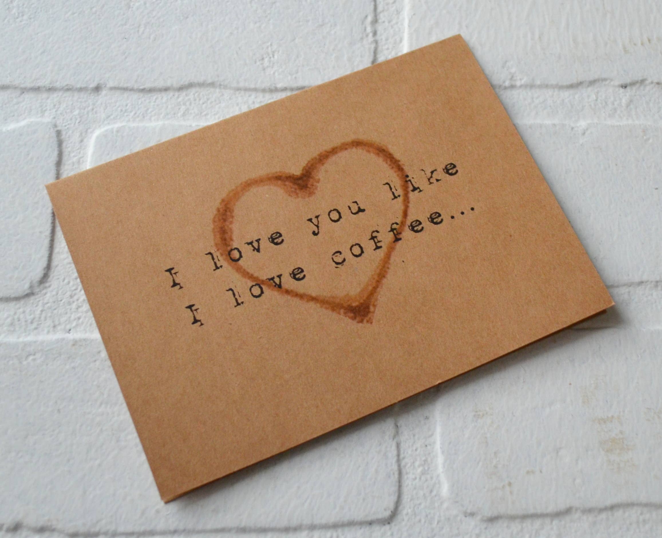 This & That Creations, INC. - Wholesale Everyday Greeting Card - I Love You Like Coffee | Coffee Greeting Cards3