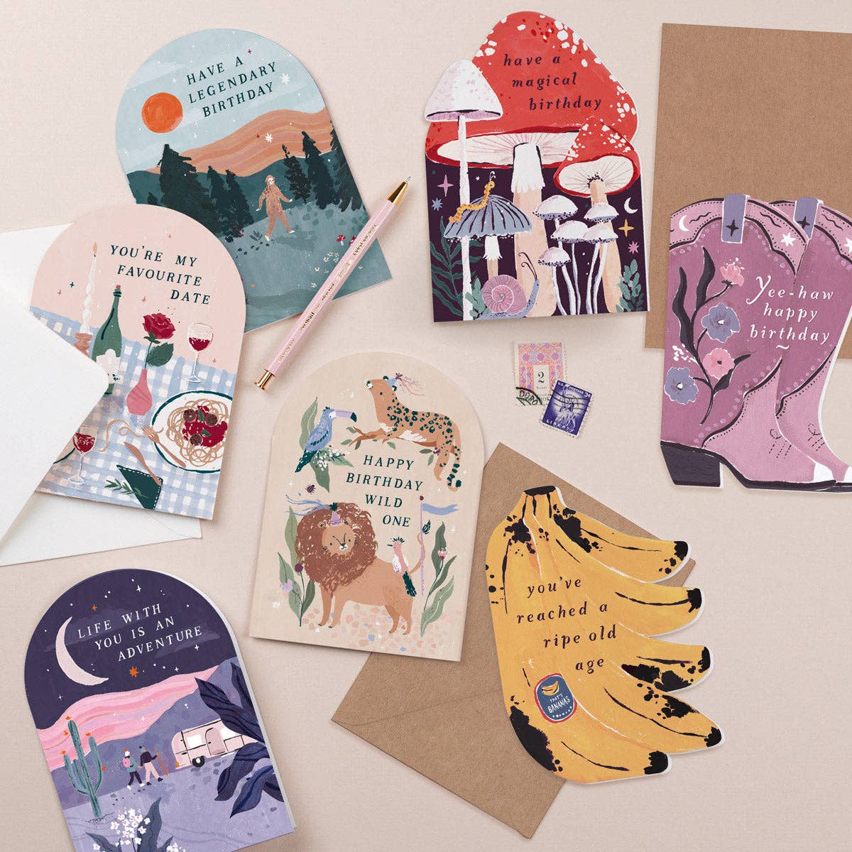 Sister Paper Co. - Wholesale Birthday Card - Ripe Bananas Birthday Card | Funny Birthday Cards2