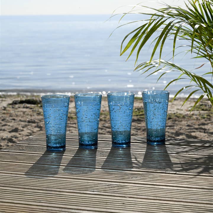 Blue Linear Hi Balls set of 4 for wholesale by Navigate Ltd