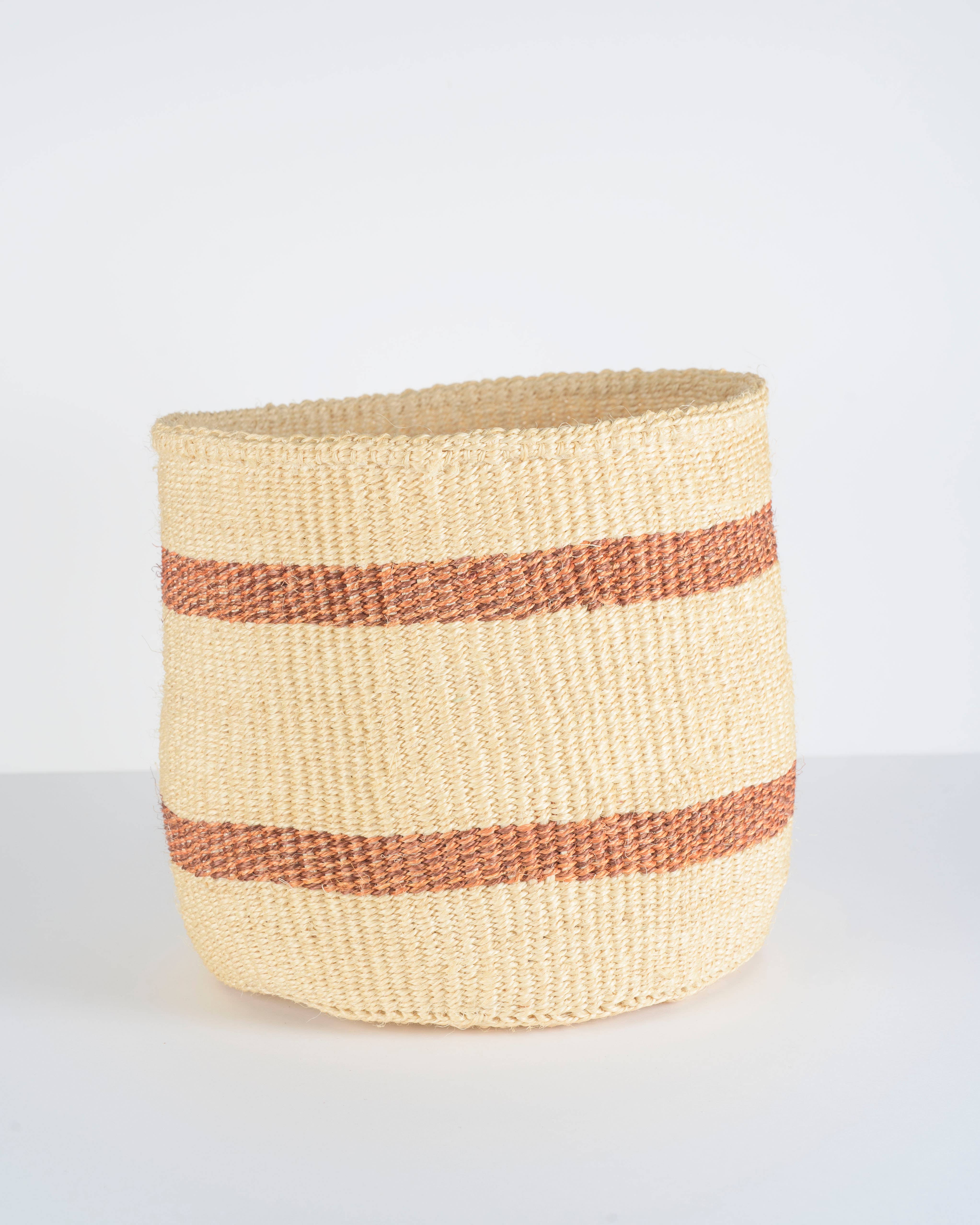 Crafts by Solid - Wholesale Basket - Handwoven Sisal Baskets - Natural Hues - XXS - XXL39