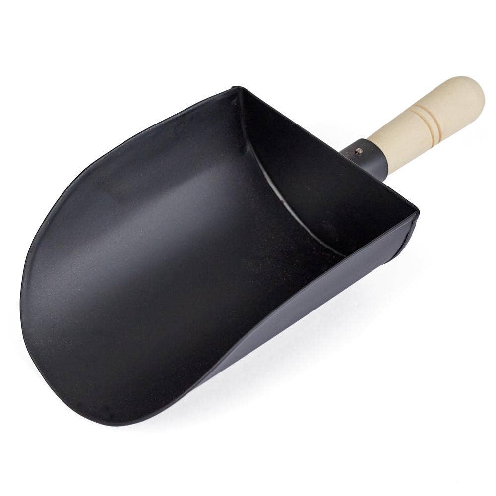 Factory Direct Craft – wholesale Bucket/pail – 7-1/4" L Reproduction Black Metal Grain Scoop1