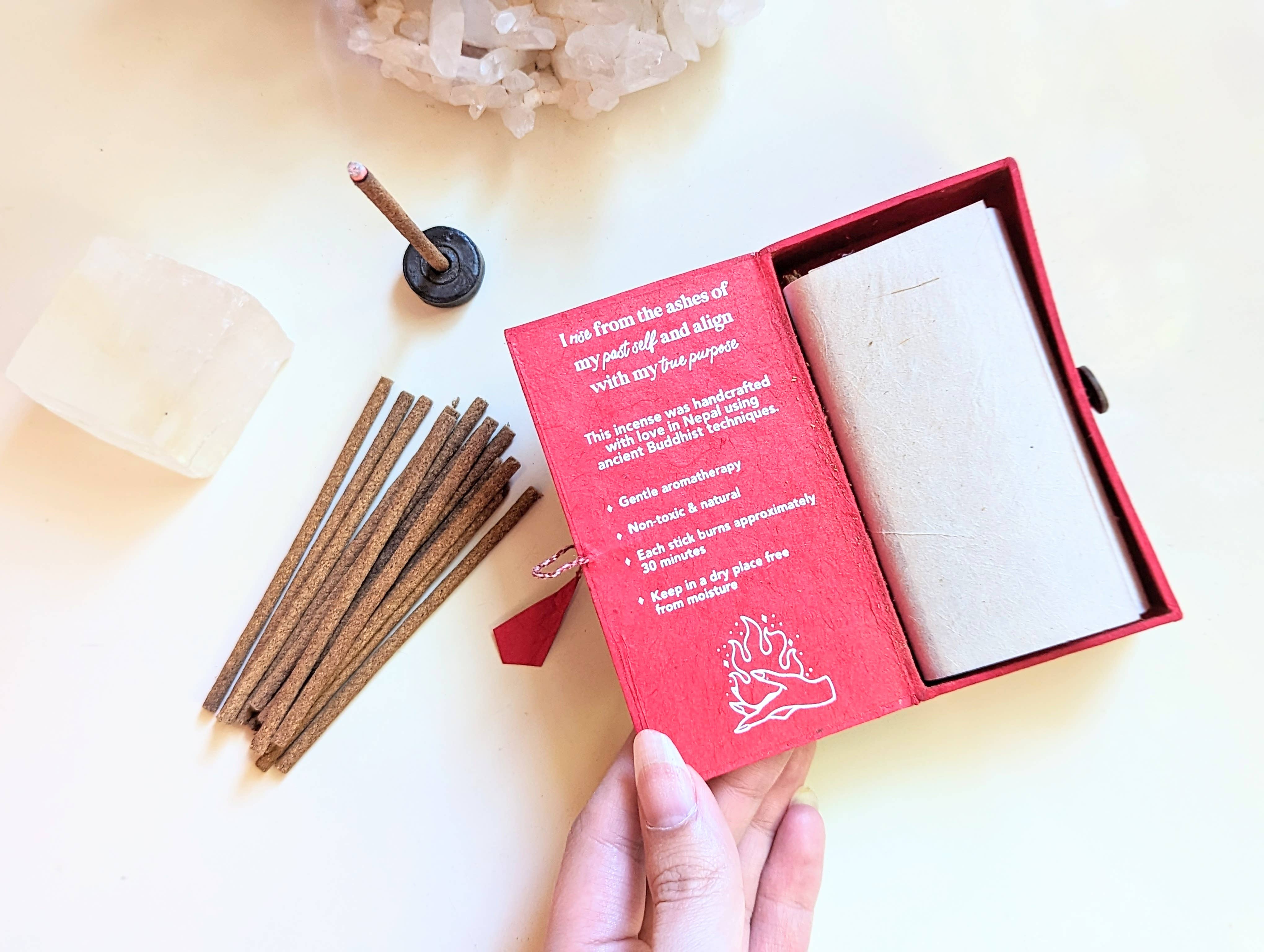 Goddess Provisions – wholesale Incense – Fire of Transformation Short Stick Incense, Ritual, Altar2