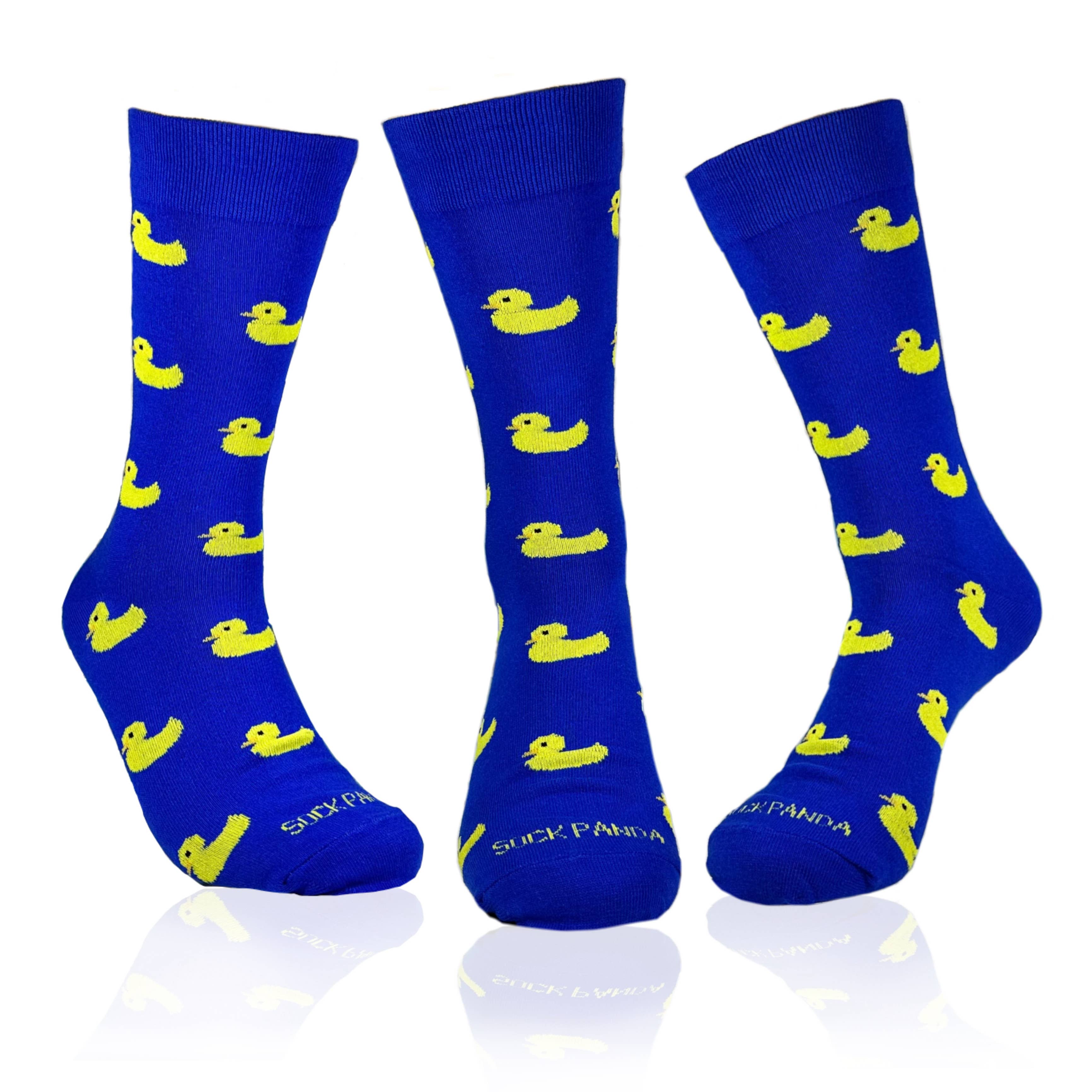 Sock Panda - Wholesale Socks - Men's - Duck Pattern Socks from the Sock Panda (Adult Large - Men's Shoe Sizes 8-12)4