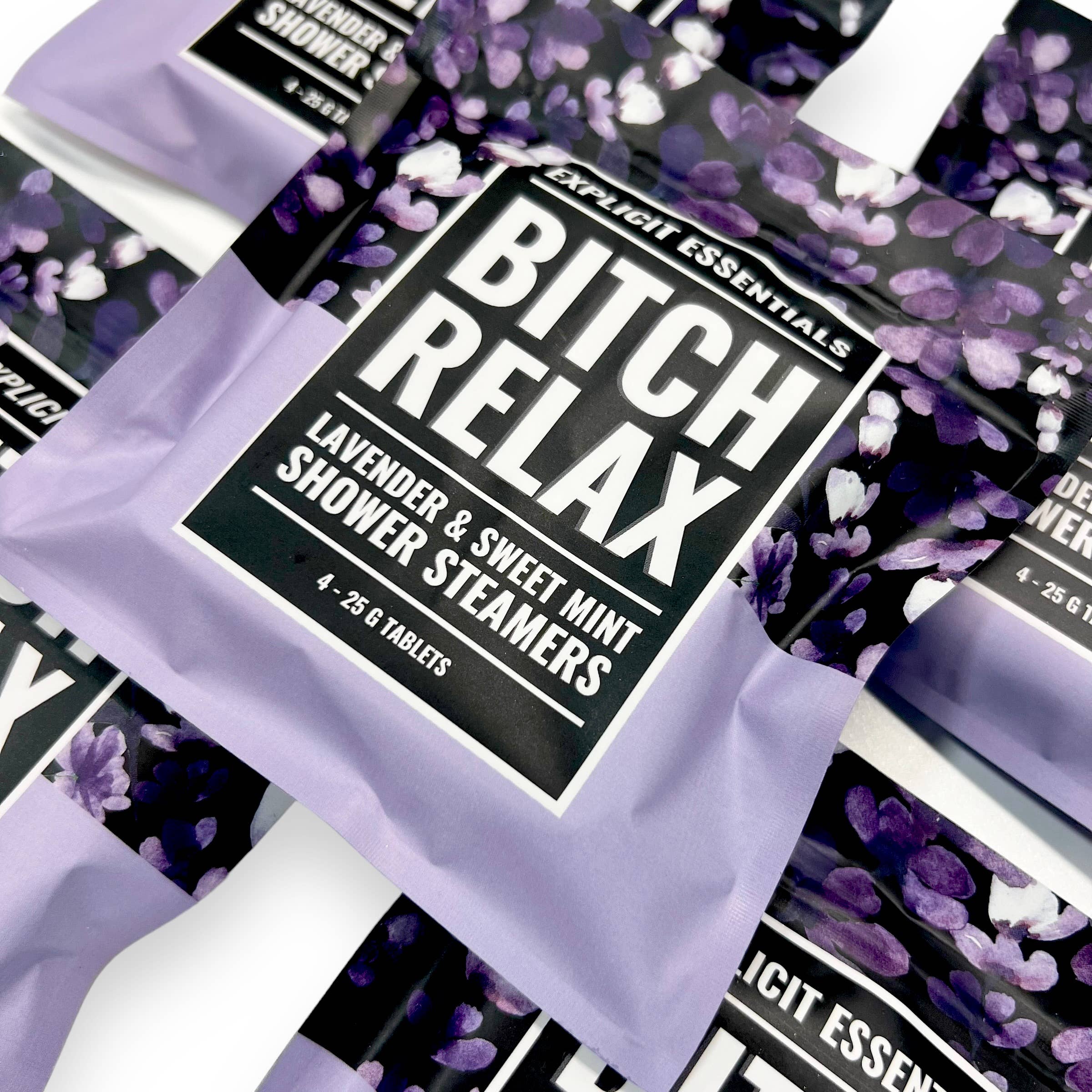 Explicit Essentials - Wholesale Shower Steamer/Bomb - Bitch Relax Shower Steamers5