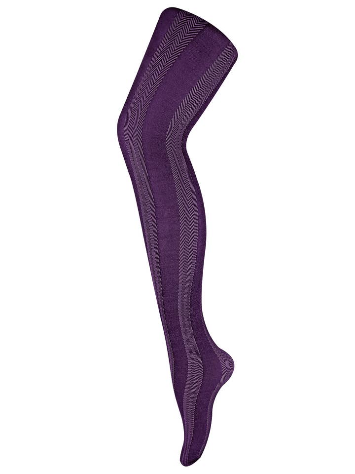 Pontivia Commerce – wholesale Tights – Women's – Sock Snob - Ladies Coloured 80 Denier Opaque Patterned66