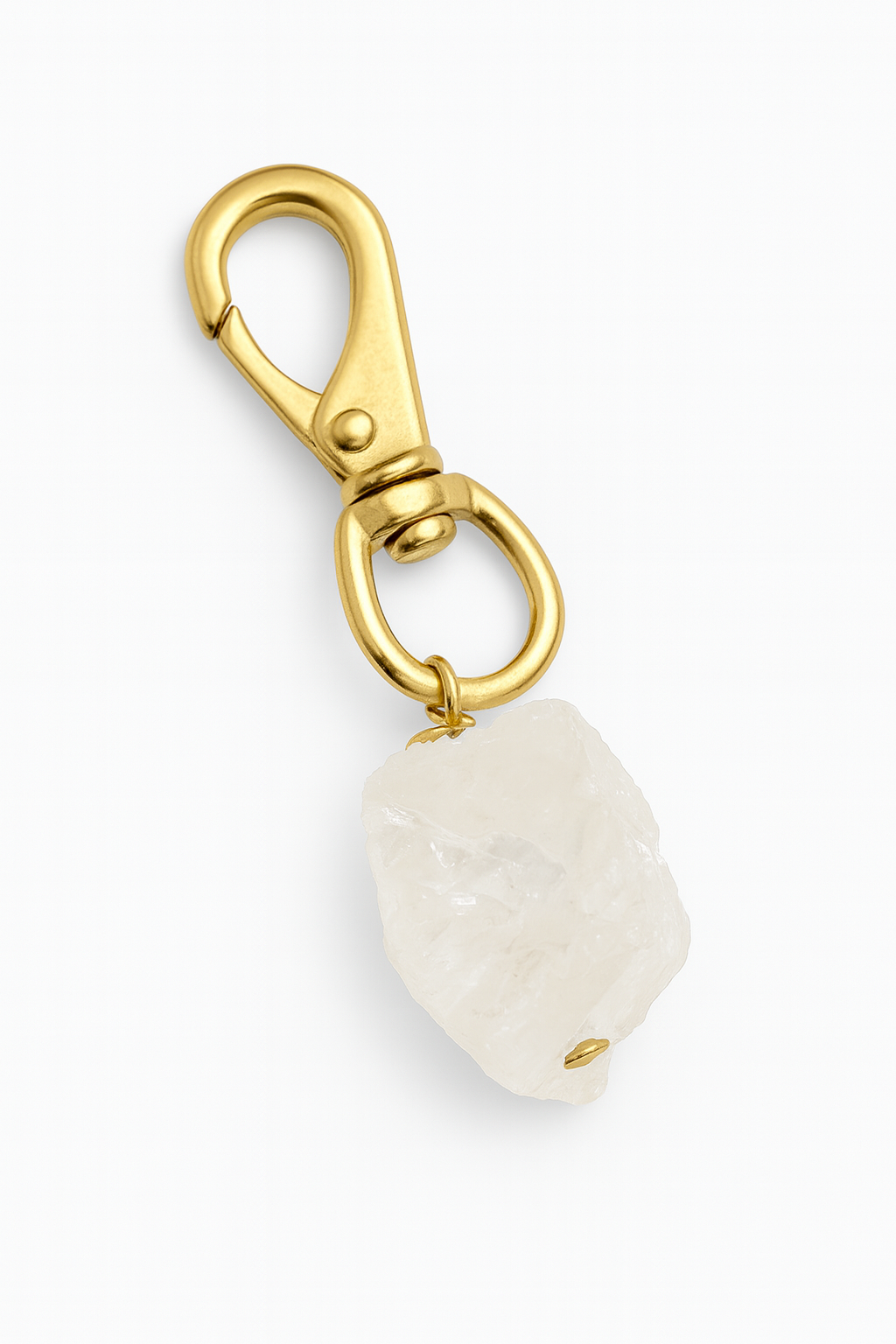 the art of ceremony - Wholesale Pet Collar Charm - Cat/Dog - 🤍 Clear Quartz PawStone™ — Light & Clarity0