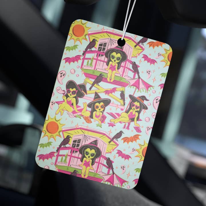 Désodorisant de voiture Summerween Baywitch - Parfum Brise Océan pour la vente par CultPOP