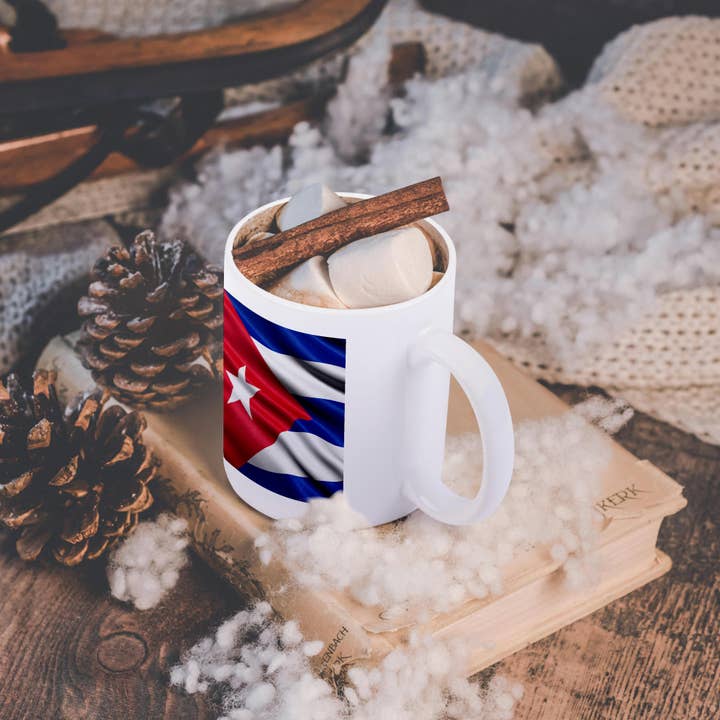 3dRose - Wholesale Coffee Mug - 3dRose, Flag of Cuba waving in the wind, Mug11