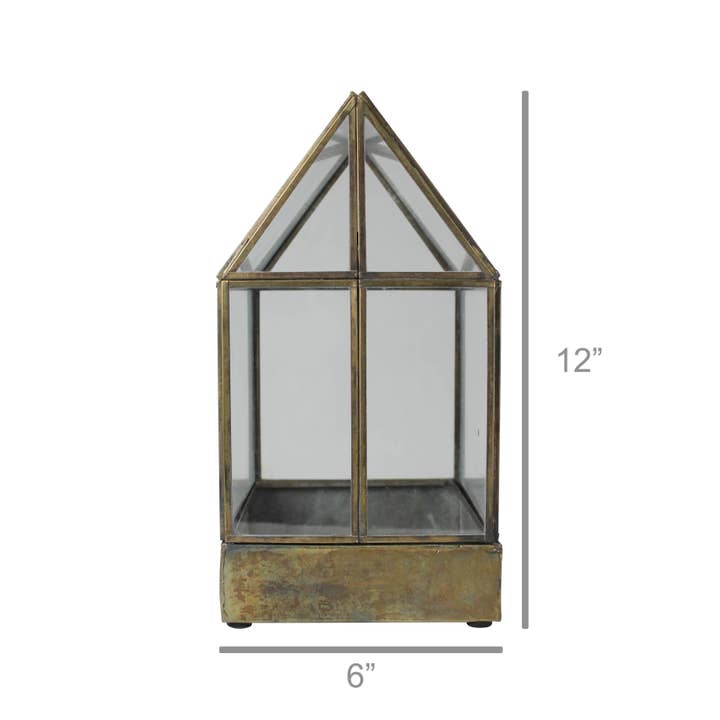 HomArt - Wholesale Terrarium - Pike Terrarium, Leaded Glass - Sm