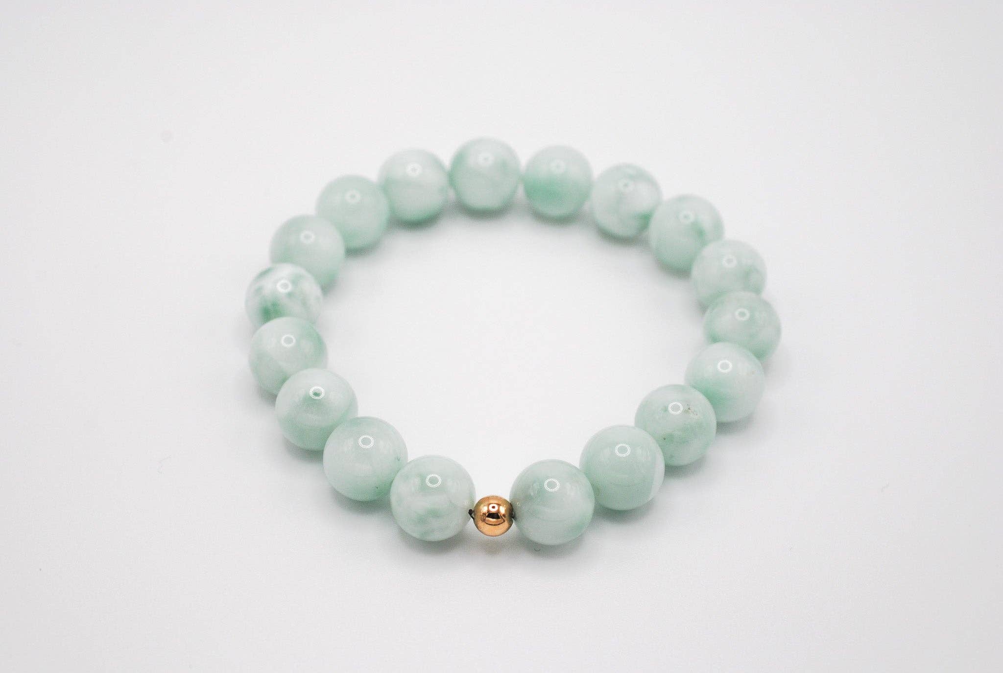 Ripple | Reiki Infused Jewelry - Wholesale Beaded Bracelet - Angelite Solo Grande Bracelet1