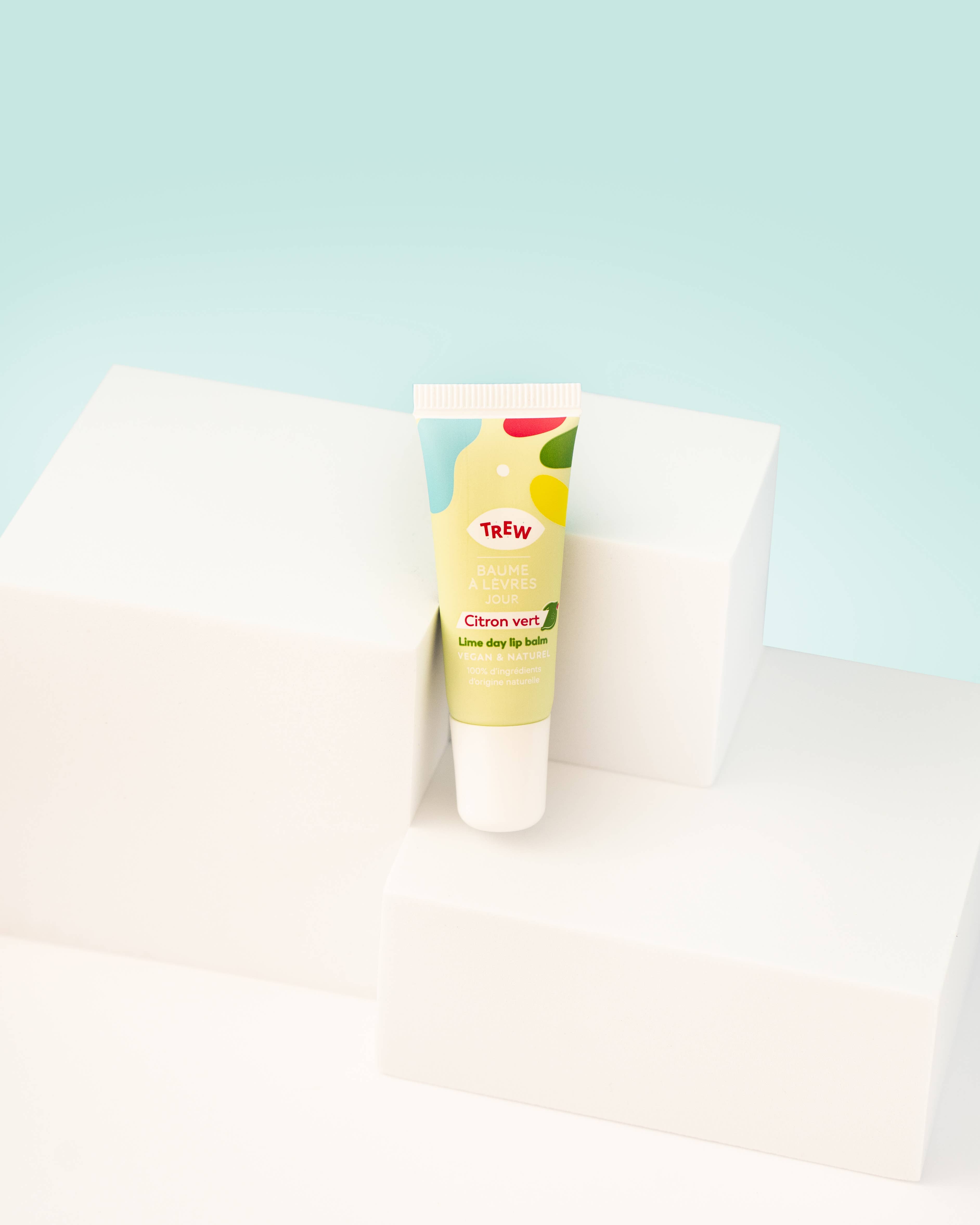 Trew Cosmetic - Wholesale Lip Balm - Day Lip Balm Lime Aroma 100% Natural & Vegan : Bulk1