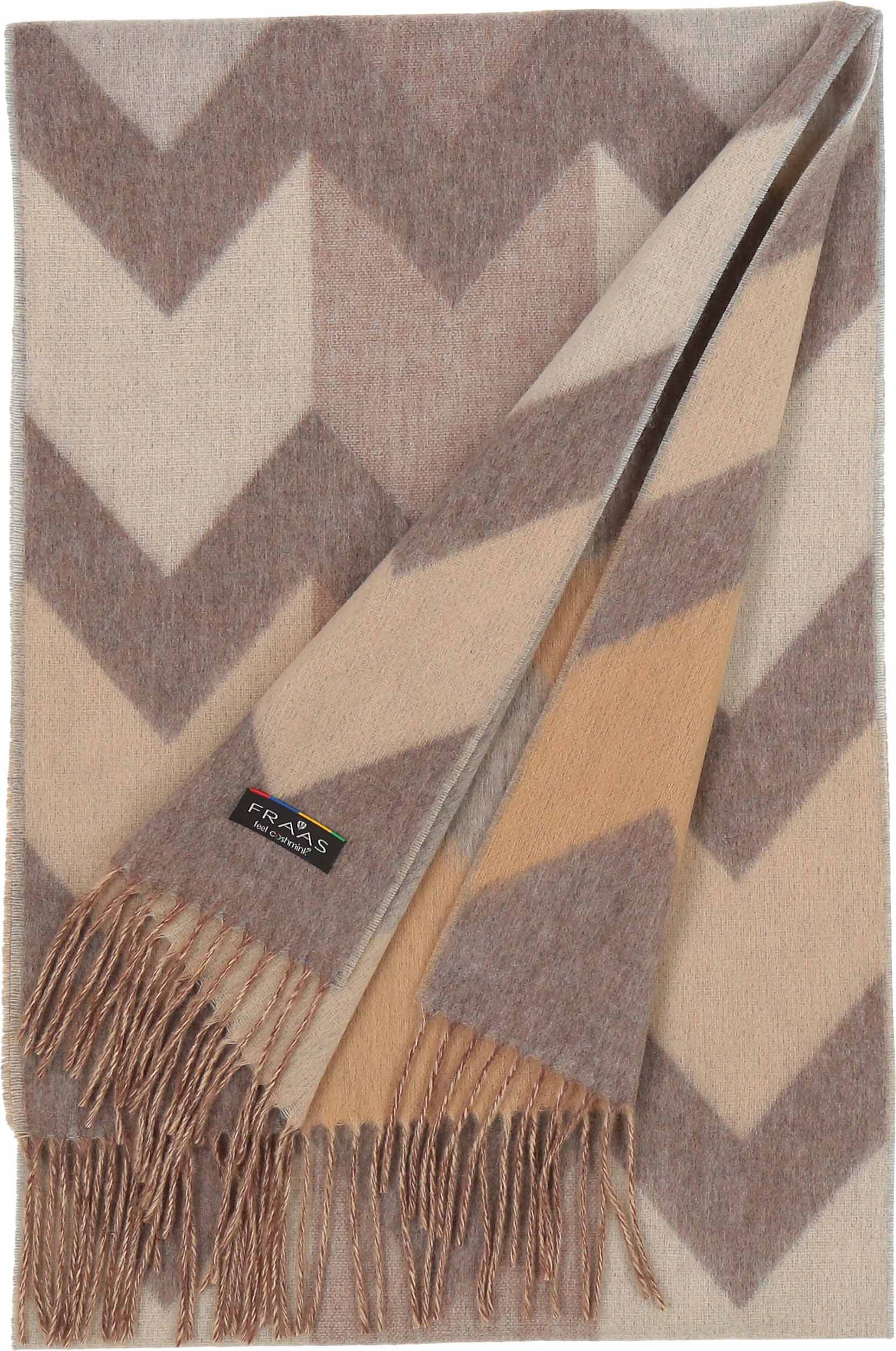 FRAAS - The Scarf Company - Vente Écharpe – femme - Chevron Zig Zag Eco6