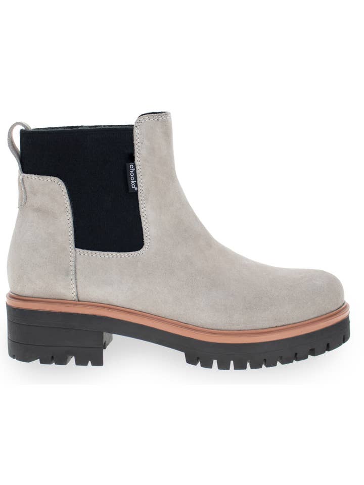Chooka - Wholesale Chelsea Boots - Women's - Kensington Chelsea Boot - Gray