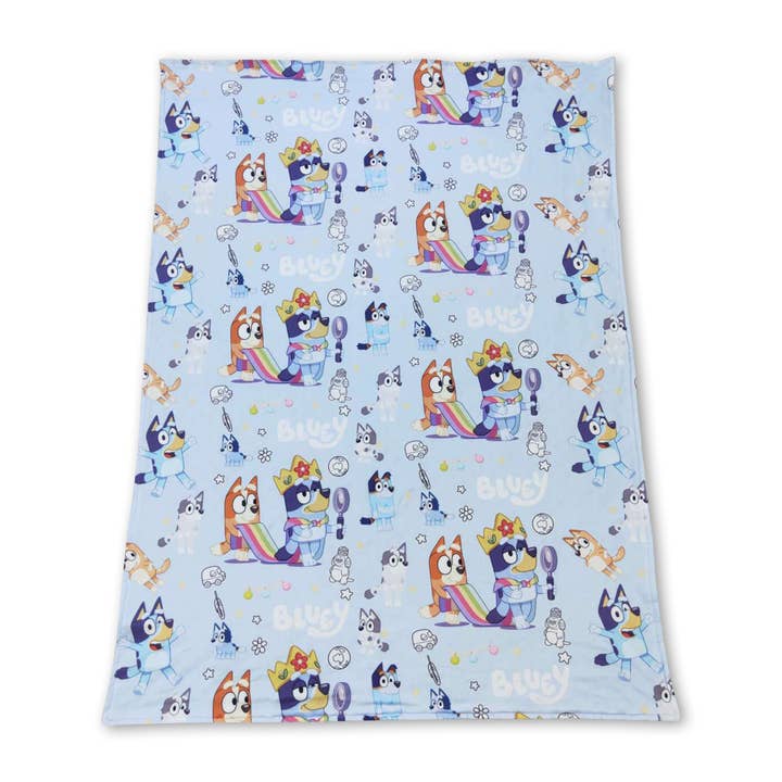 Yawoo Garments - Wholesale Bedding Blanket - Kids & Baby - Light Blue dogs baby boys blankets1