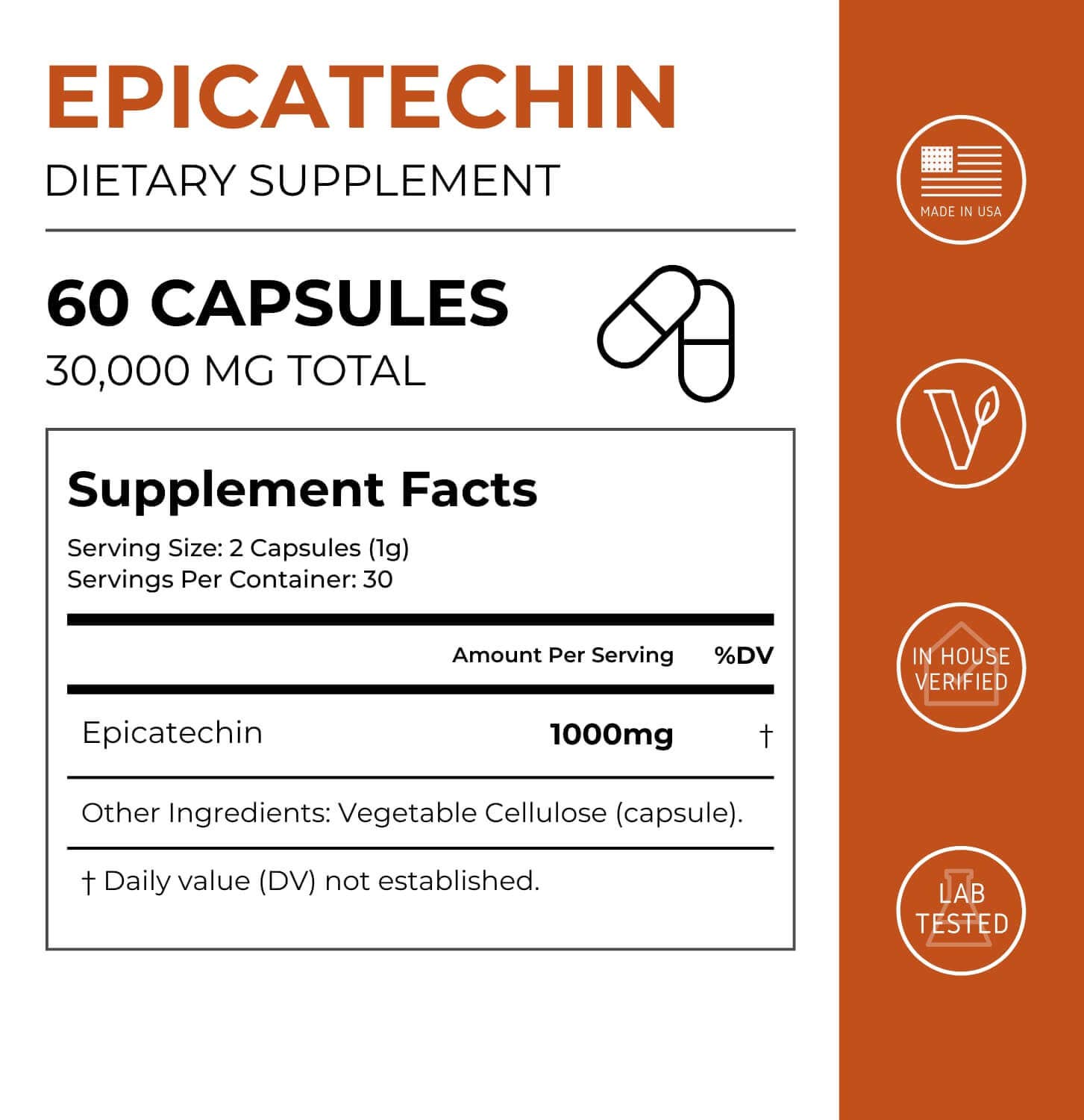 Neurogan Health - Wholesale Oral Supplement/Vitamin - Epicatechin Supplement1