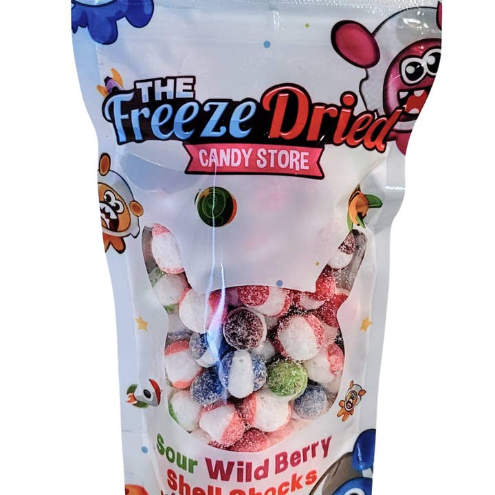 The Freeze Dried Candy Store - Wholesale Hard Candy - Sour Wild Berry Shell Shocks