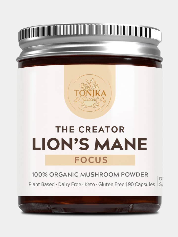 Lion's Mane (90 Kapseln) – Fokus für den Großhandel von Tonika