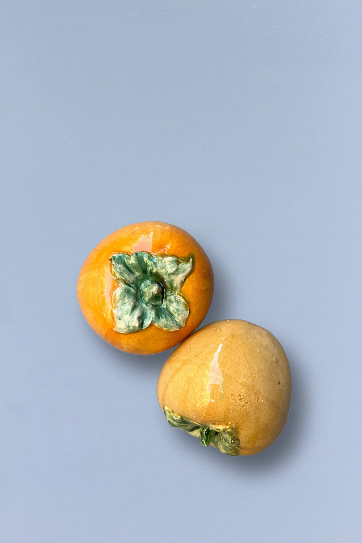 Eturel Madrid - Wholesale Decorative Tabletop Object - Glazed ceramic replica persimmon3