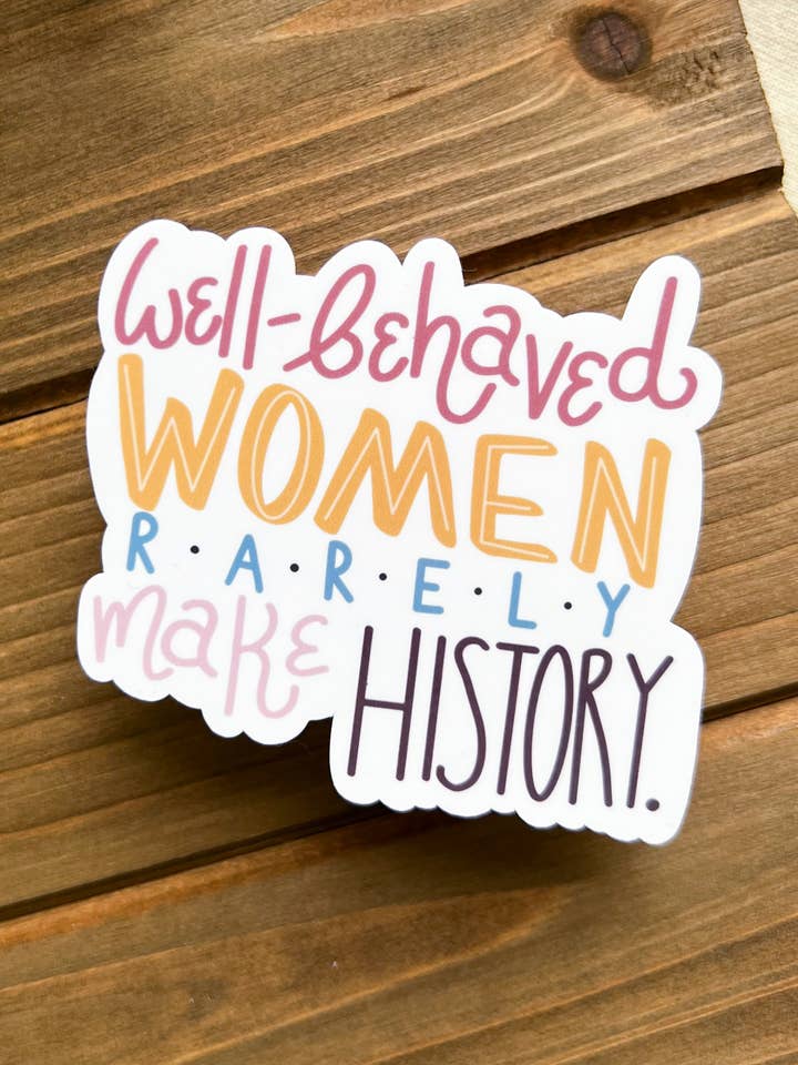 Pegatina feminista para venta al por mayor de Bizzy Bee Decals