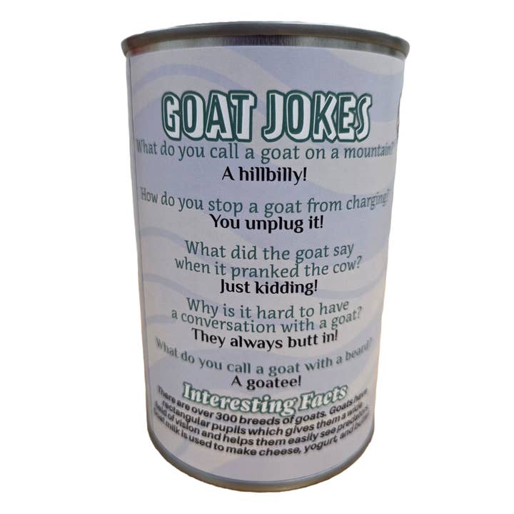 Canned Gifts - Wholesale Stuffed/Plush Toy - Kids & Baby - Billy the Canned Goat | Stuffed Animal Plush in Can w/Jokes1