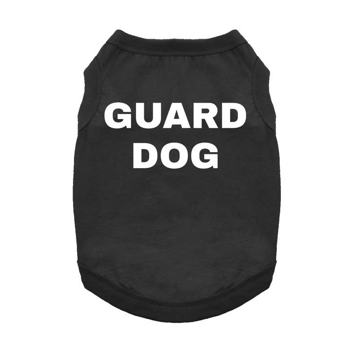 Guard Dog - Dog Shirt for wholesale by Fun Dog Shirts