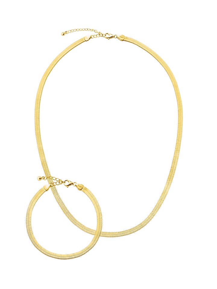 Oändlig stil armband & halsband set för wholesale av Tilary Limited