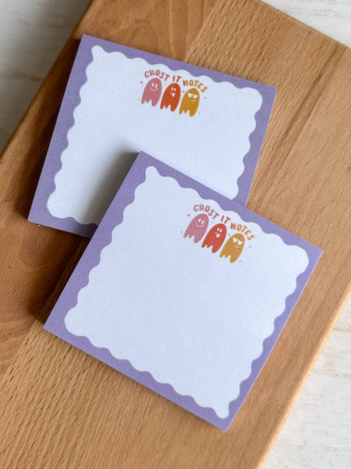 Ghost It Notes - Note autocollante d'automne pour Halloween pour la vente par Created By Christine