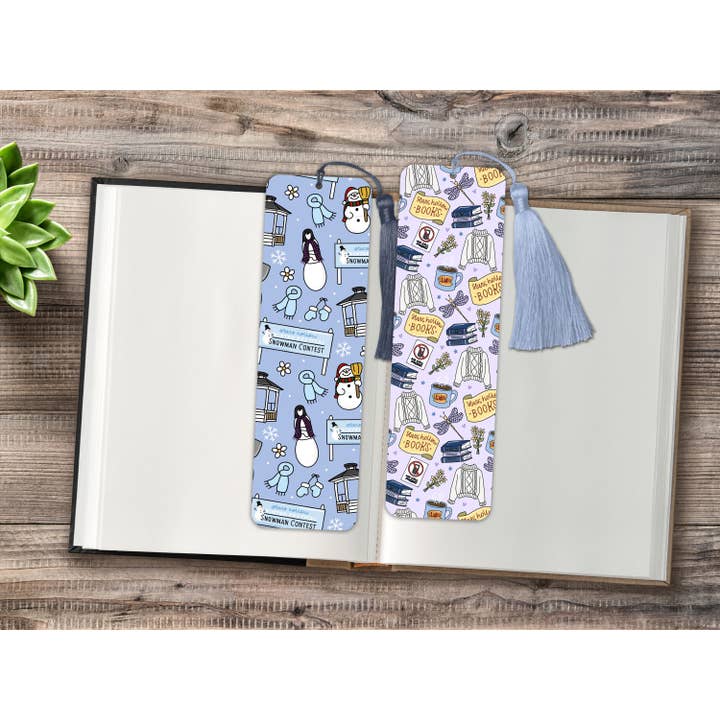 Stars Hollow Winter - Gilmore Girls Metal Bookmarks for wholesale by The Corner Shop