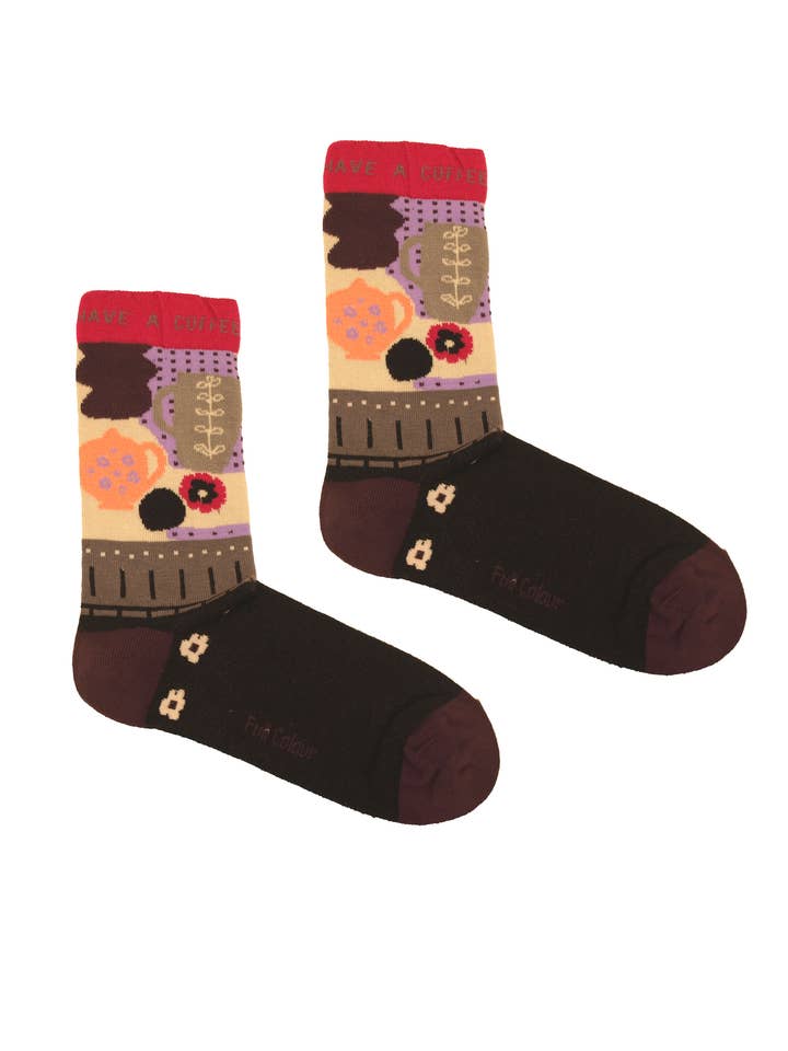 NAIF BLACK SOCK for wholesale by Full Colour