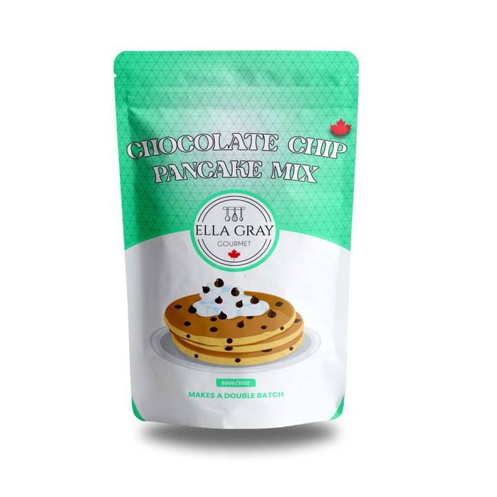 Chocolate Chip Pancake Mix for wholesale by Ella Gray Gourmet