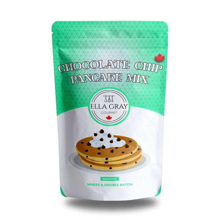 Chocolate Chip Pancake Mix for wholesale by Ella Gray Gourmet