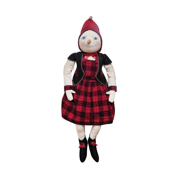 VENTE Sarina Snow Girl Poupée d'Art Rassemblée Traditions pour la vente par C&F Home
